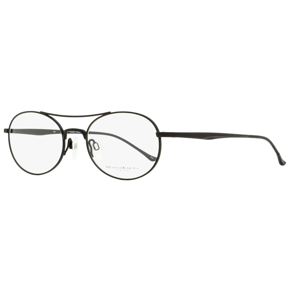 Donna Karan Oval Eyeglasses DO1001 001 Black 51mm 1001